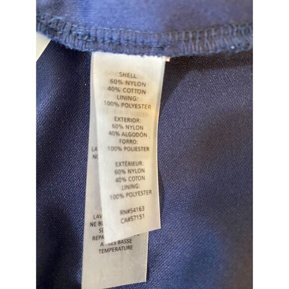 NWT Kensie Navy Blue Lace Overlay Lined Short Sleeve Dress Size 12 - Picture 11 of 12